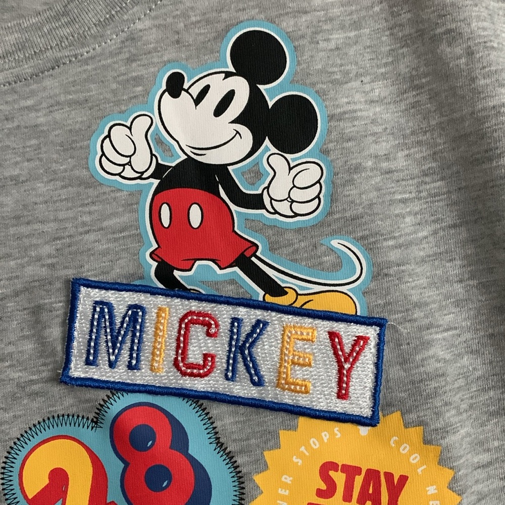 Disney Mickey Mouse crop tshirt